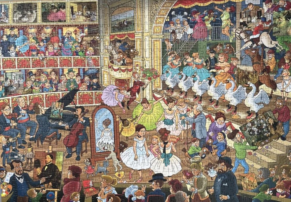 Gallery Edition Edgar Degas - goliath puzzle collectible [Barcode 8720077279087] - Main Image 3