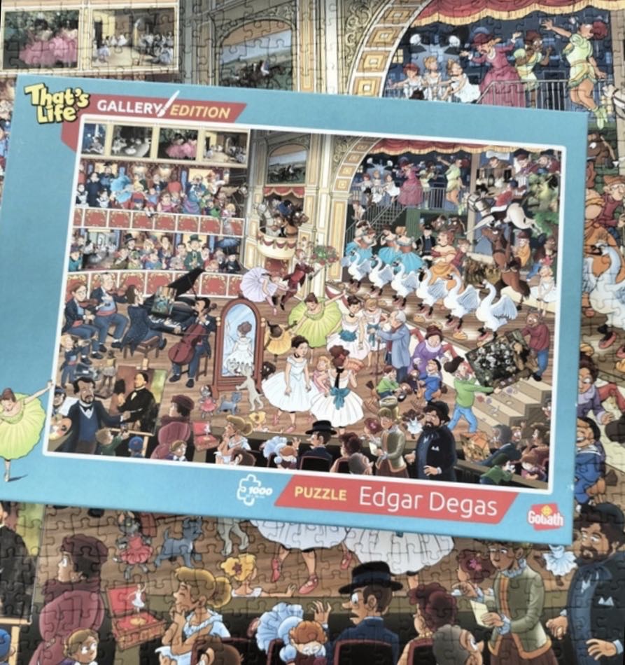Gallery Edition Edgar Degas - goliath puzzle collectible [Barcode 8720077279087] - Main Image 4