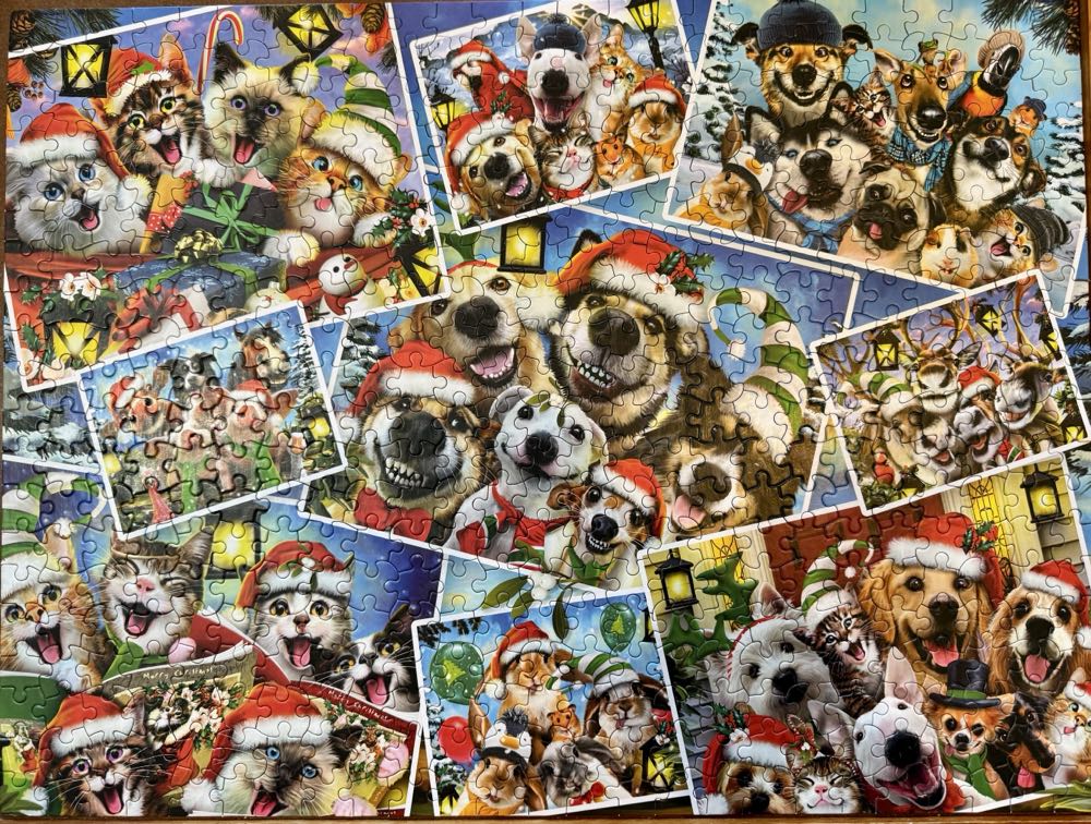 Selfies All The Dogs & Cats - Ceaco puzzle collectible [Barcode 021081232739] - Main Image 2