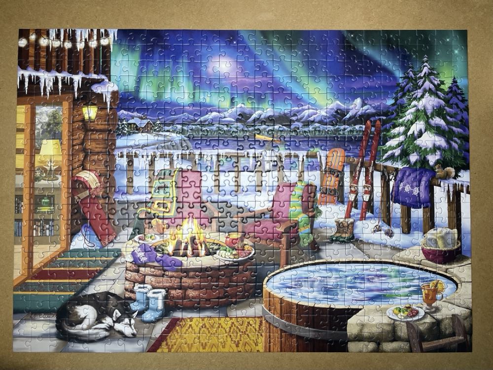 Northern Lights - Large Pieces - Ravensburger puzzle collectible [Barcode 4005556167913] - Main Image 3