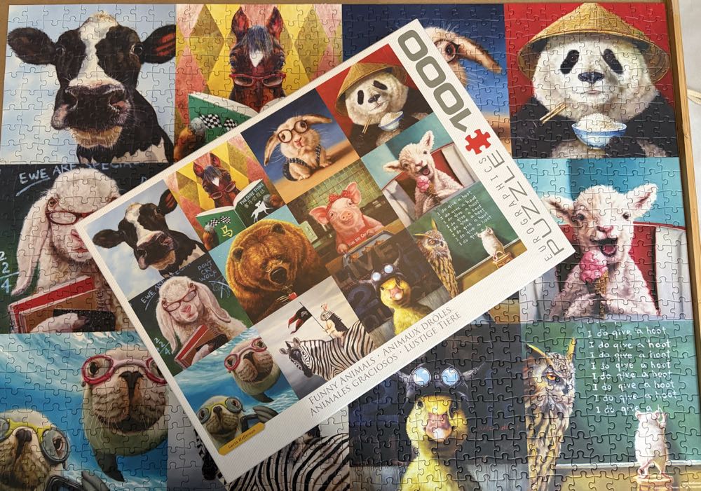 Funny Animals - Eurographics puzzle collectible [Barcode 628136655248] - Main Image 4