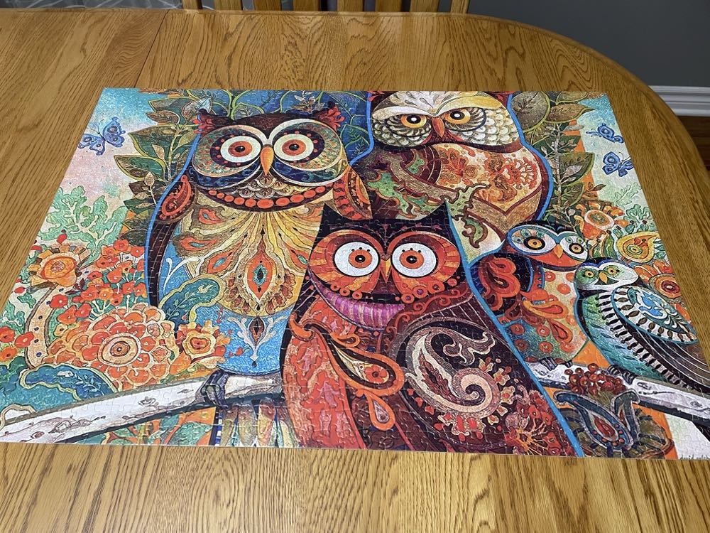 Owls - Castorland puzzle collectible [Barcode 6942248800087] - Main Image 2