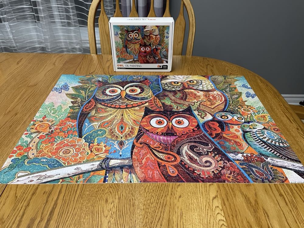 Owls - Castorland puzzle collectible [Barcode 6942248800087] - Main Image 3