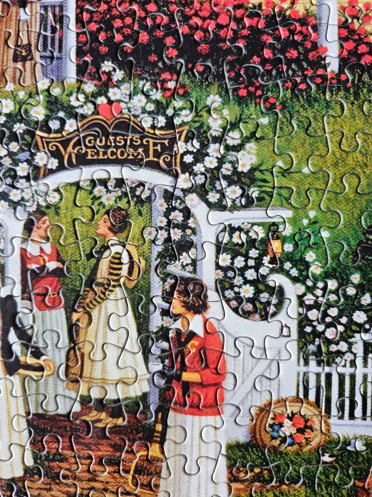 Love - Milton Bradley puzzle collectible - Main Image 3