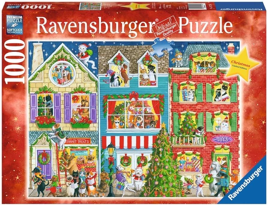 Christmas Critters Set Of 5 Shaped New In Sleeve