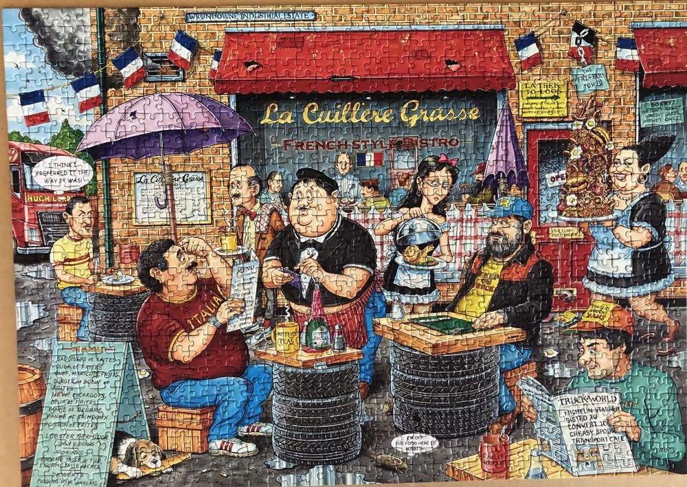 What If ? No. 22: The Transport Cafe - Ravensburger puzzle collectible [Barcode 4005556165100] - Main Image 3