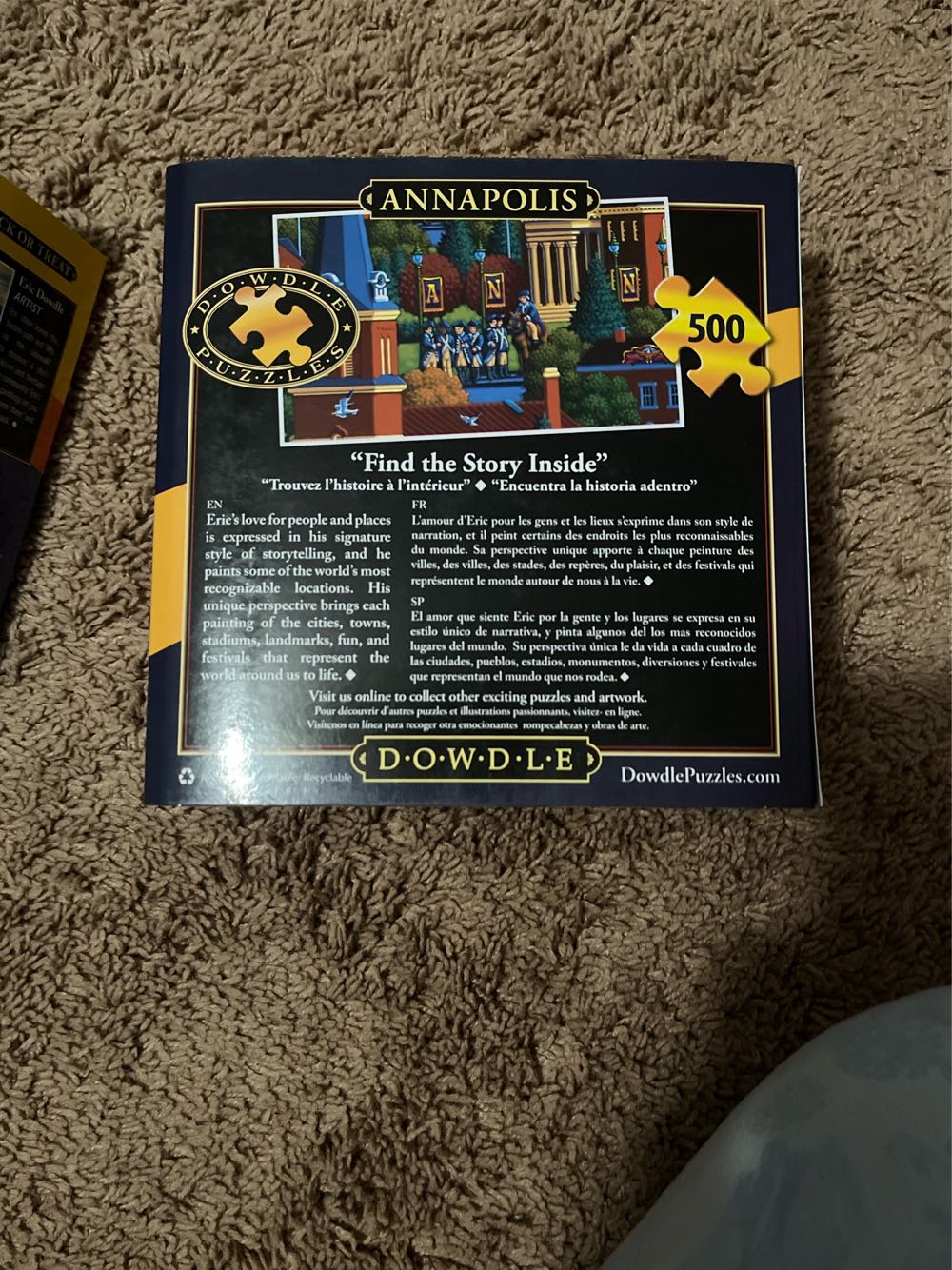 Dowdle Annapolis - Dowdle puzzle collectible [Barcode 671095002431] - Main Image 2