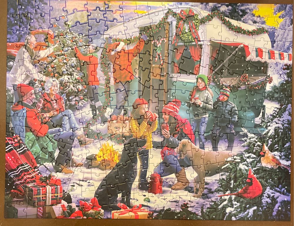 Camper Decorating - Bits & Pieces puzzle collectible - Main Image 2