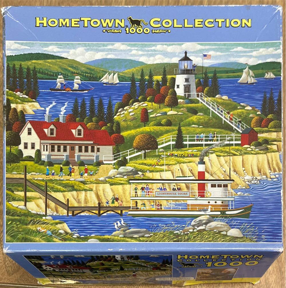 Owlbead Maine Lighthouse - Mega puzzle collectible - Main Image 1