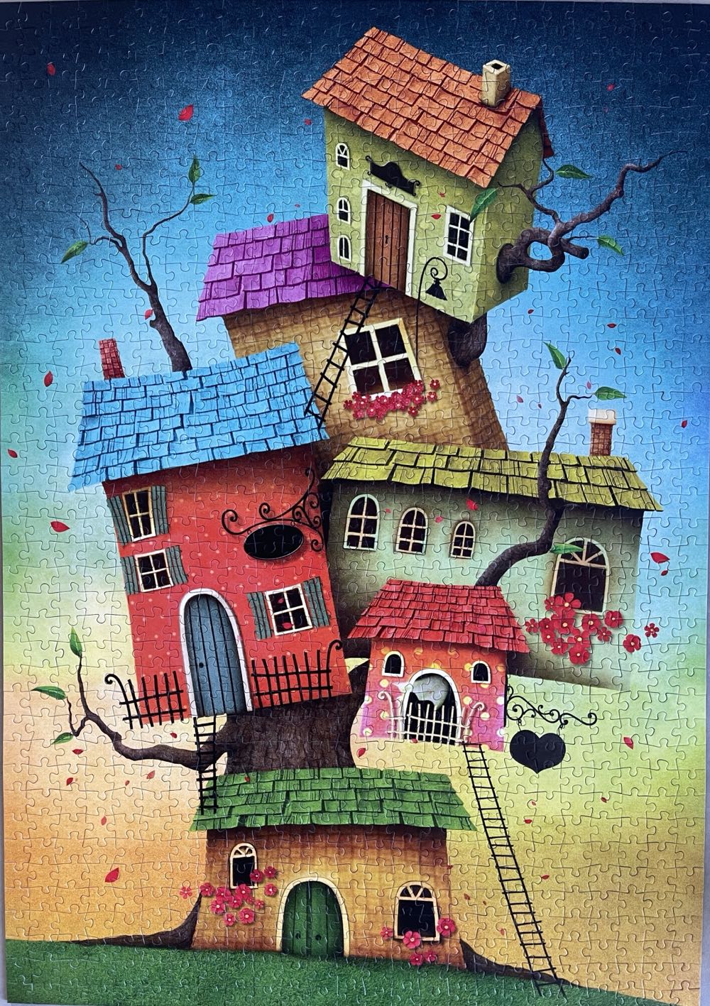 Fairy Tale Houses - Enjoy Puzzle puzzle collectible [Barcode 5949194021192] - Main Image 2