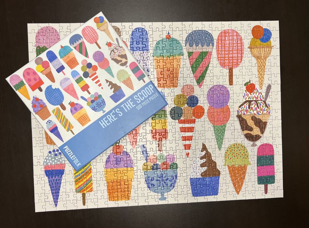 Here’s The Scoop - Puzzlefolk puzzle collectible [Barcode 685757165501] - Main Image 3
