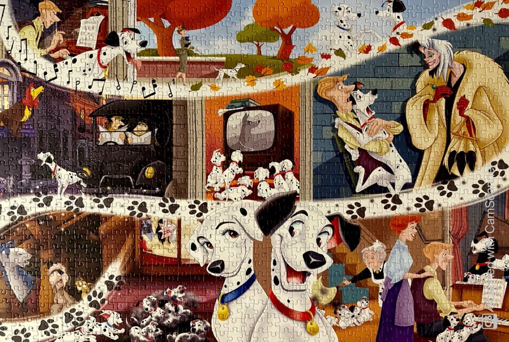 Disney 101 Dalmatians - Jumbo puzzle collectible [Barcode 8710126194874] - Main Image 2