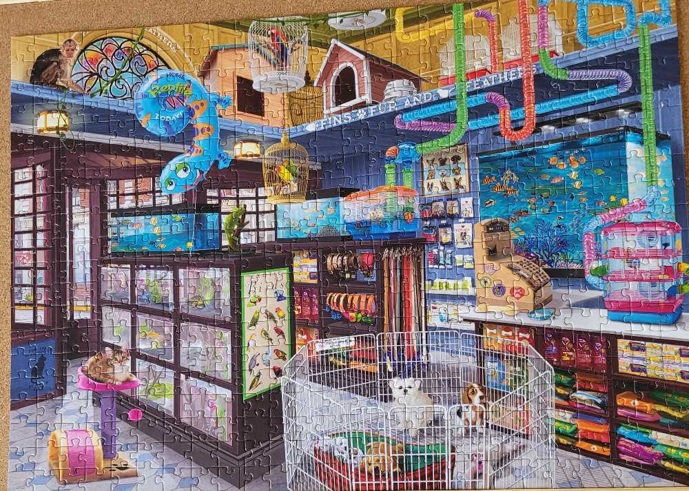 Pet Shop - Corner Piece puzzle collectible [Barcode 5052089347670] - Main Image 2