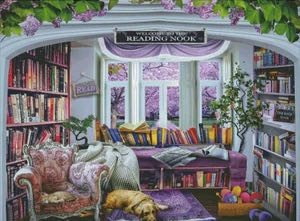 Reading Room - Corner Piece puzzle collectible [Barcode 5052089347601] - Main Image 2