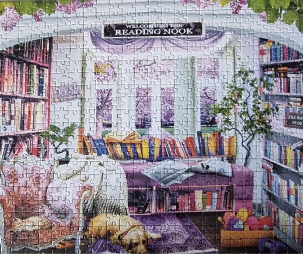 Reading Room - Corner Piece puzzle collectible [Barcode 5052089347601] - Main Image 3