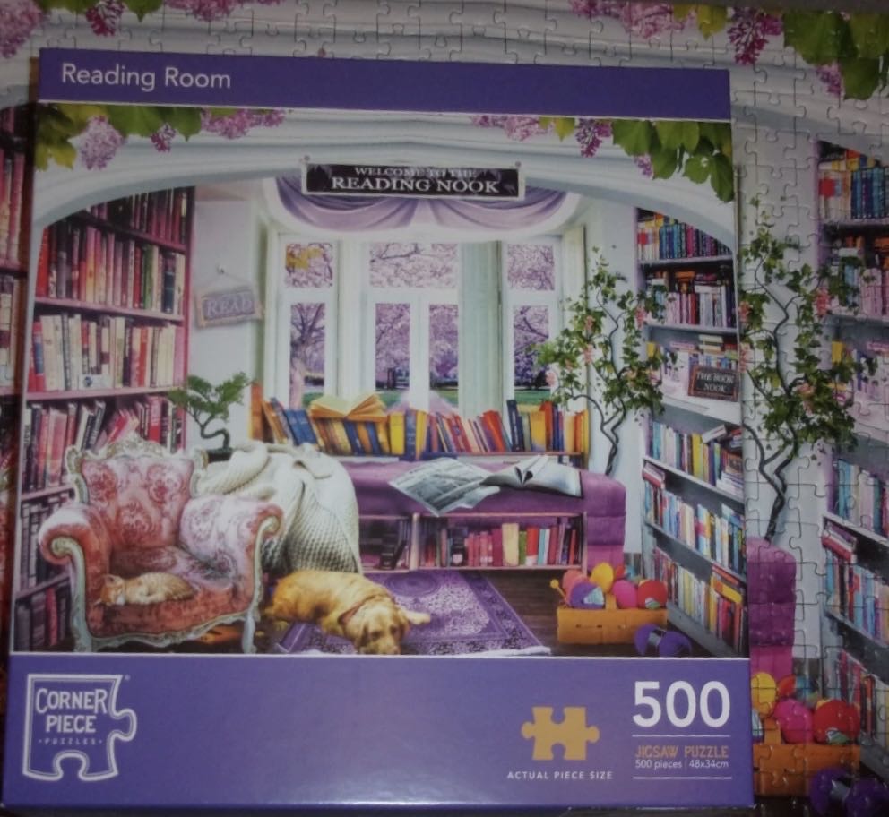 Reading Room - Corner Piece puzzle collectible [Barcode 5052089347601] - Main Image 4