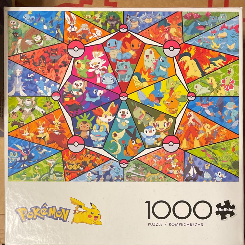 Pokémon - Stained Glass - Buffalo Games & Puzzles puzzle collectible [Barcode 079346118335] - Main Image 2