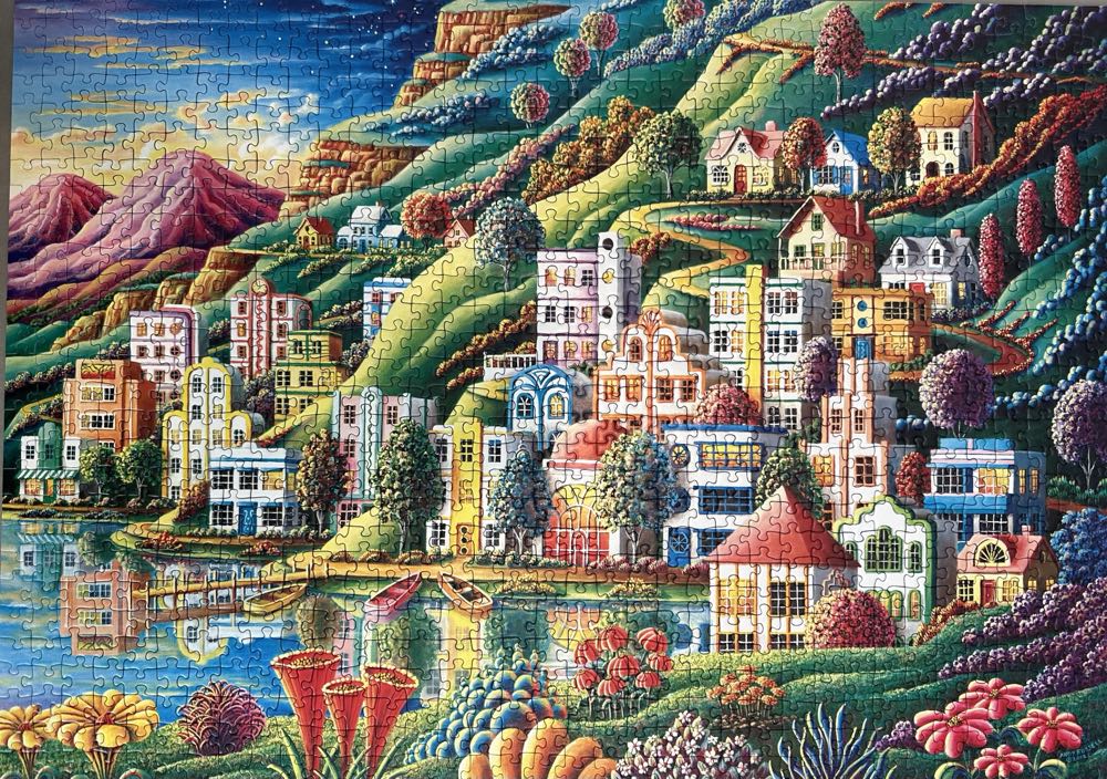 Dream City - SOLD - Ravensburger puzzle collectible - Main Image 2