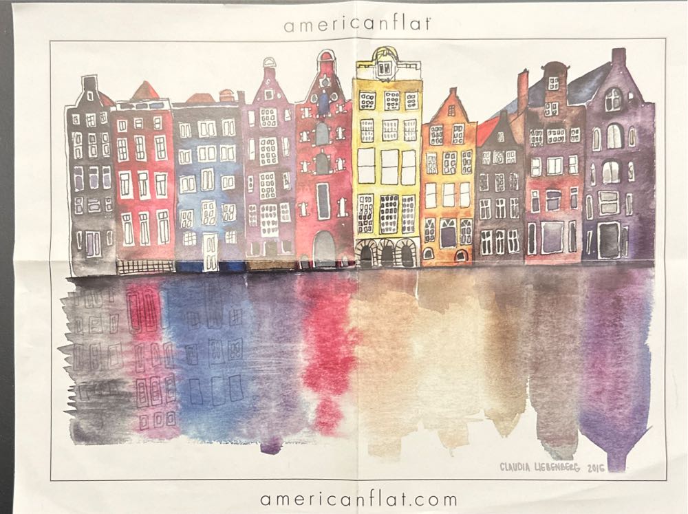 Amsterdam - American Flat puzzle collectible - Main Image 2