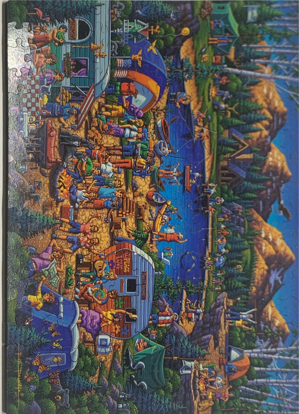 Camping Adventure - Dowdle puzzle collectible - Main Image 2