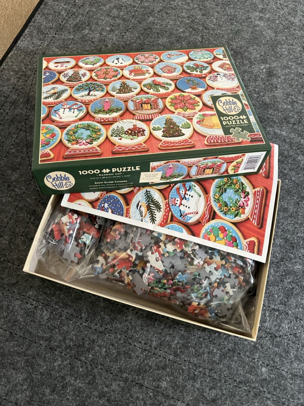 Snow Globe Cookies - Cobble Hill Puzzle Company puzzle collectible [Barcode 625012402606] - Main Image 4