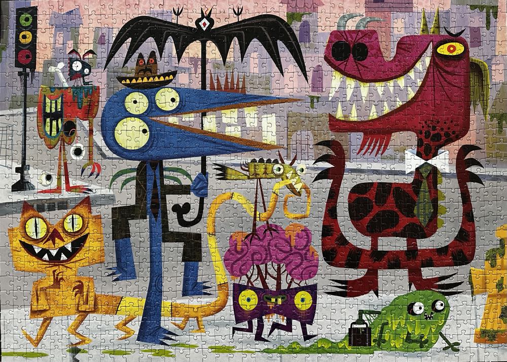 Monstertown - Heye 🇩🇪 puzzle collectible [Barcode 4001689295455] - Main Image 2