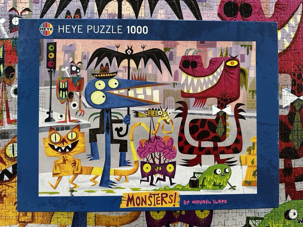 Monstertown - Heye 🇩🇪 puzzle collectible [Barcode 4001689295455] - Main Image 3