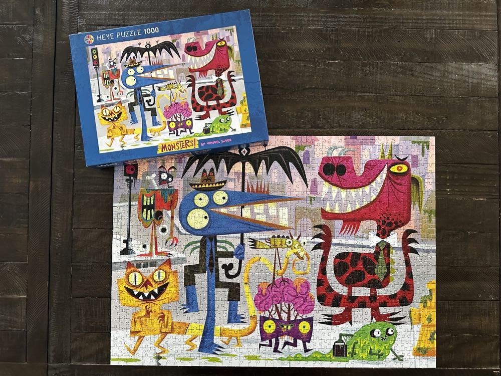 Monstertown - Heye 🇩🇪 puzzle collectible [Barcode 4001689295455] - Main Image 4
