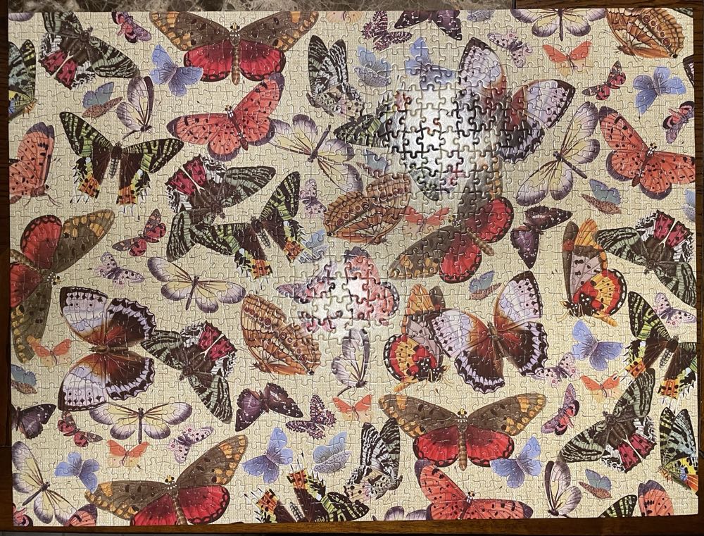 Butterflies - Giftcraft puzzle collectible [Barcode 067103943764] - Main Image 2