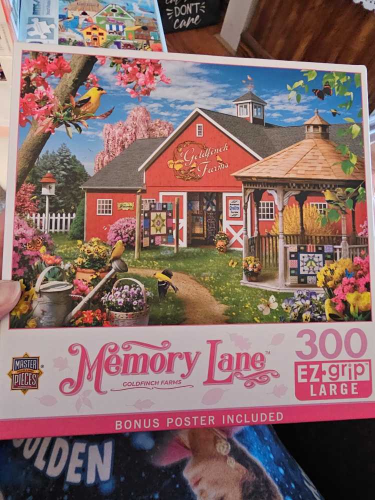 Goldfinch Farms - MasterPieces puzzle collectible [Barcode 705988618321] - Main Image 1