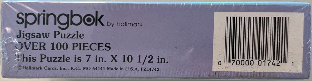 Thanks For Ivory Little Thing.-NEW-SOLD - Springbok By Hallmark puzzle collectible [Barcode 070000017421] - Main Image 2