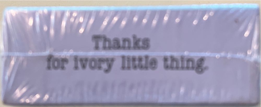 Thanks For Ivory Little Thing.-NEW-SOLD - Springbok By Hallmark puzzle collectible [Barcode 070000017421] - Main Image 3