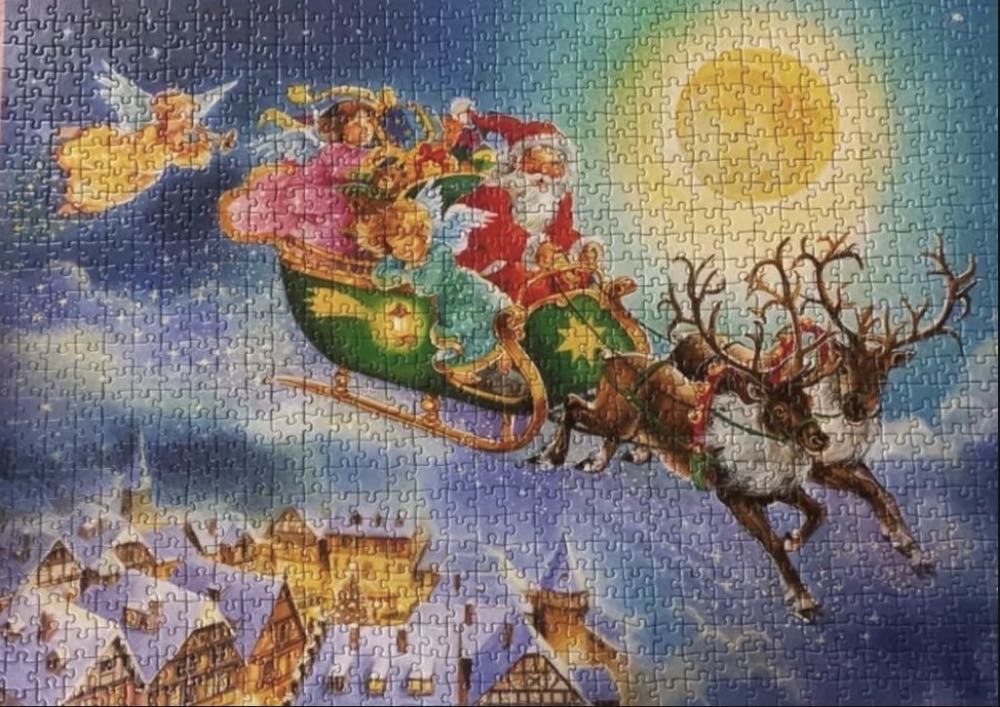 Magic In The Air / Jolly Sleigh Ride - Ravensburger puzzle collectible [Barcode 4005556159499] - Main Image 3