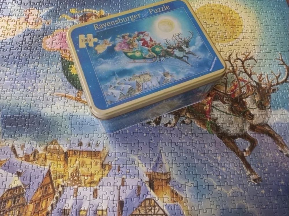 Magic In The Air / Jolly Sleigh Ride - Ravensburger puzzle collectible [Barcode 4005556159499] - Main Image 4