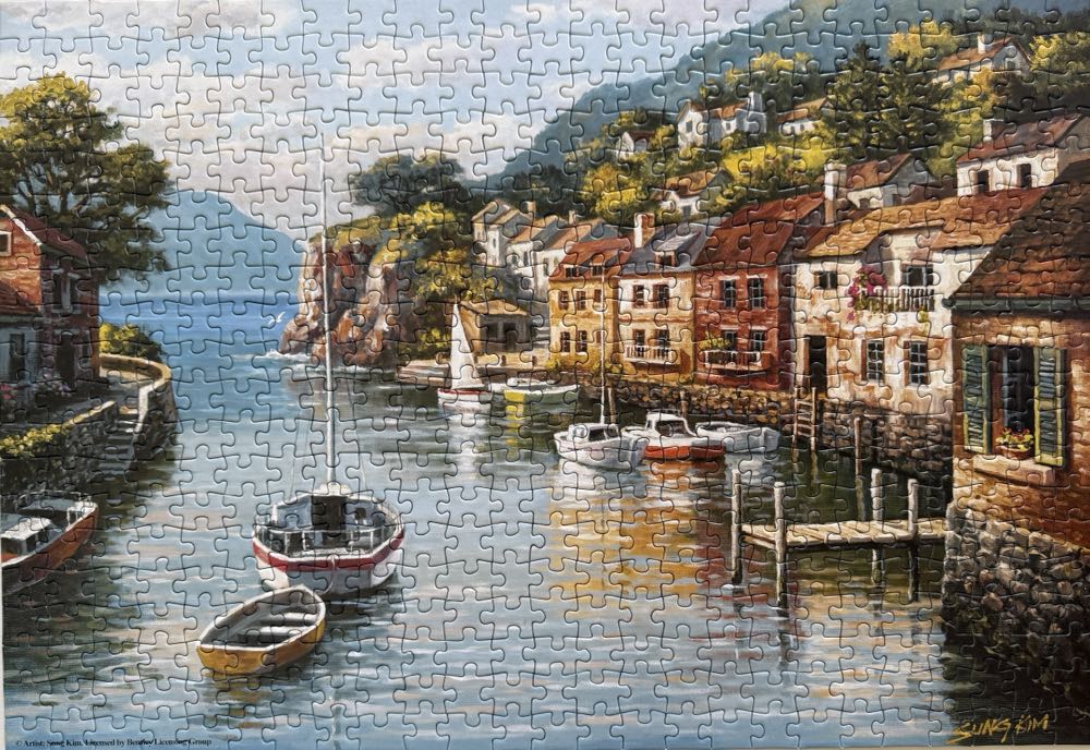 Village On The Water - Anatolian puzzle collectible [Barcode 8698543135352] - Main Image 2