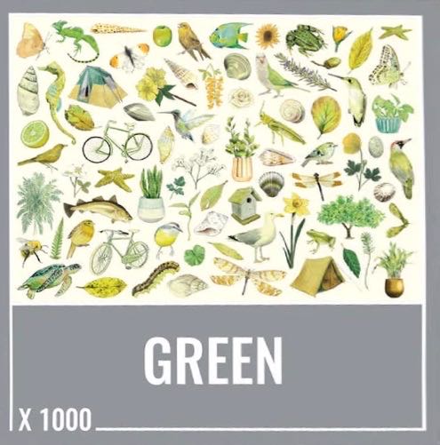 Green - Cloudberries puzzle collectible [Barcode 5060602330559] - Main Image 2