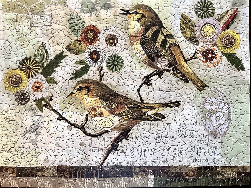 Birds On A Branch - Lang puzzle collectible - Main Image 2
