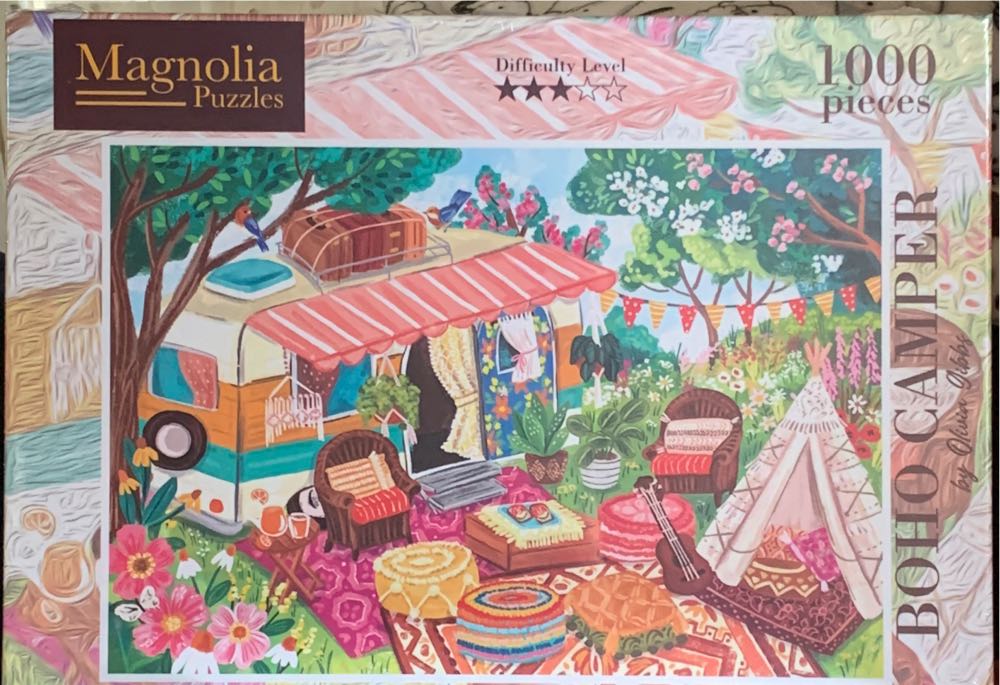 BoHo Camper - Magnolia Puzzle puzzle collectible [Barcode 8699375068405] - Main Image 1
