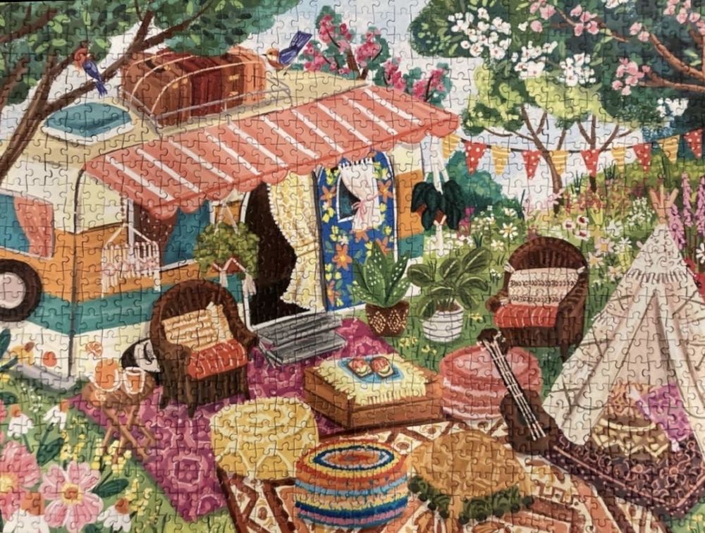 BoHo Camper - Magnolia Puzzle puzzle collectible [Barcode 8699375068405] - Main Image 3