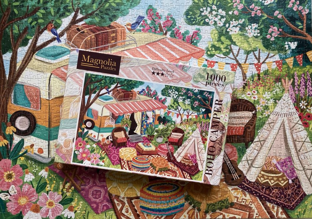 BoHo Camper - Magnolia Puzzle puzzle collectible [Barcode 8699375068405] - Main Image 4
