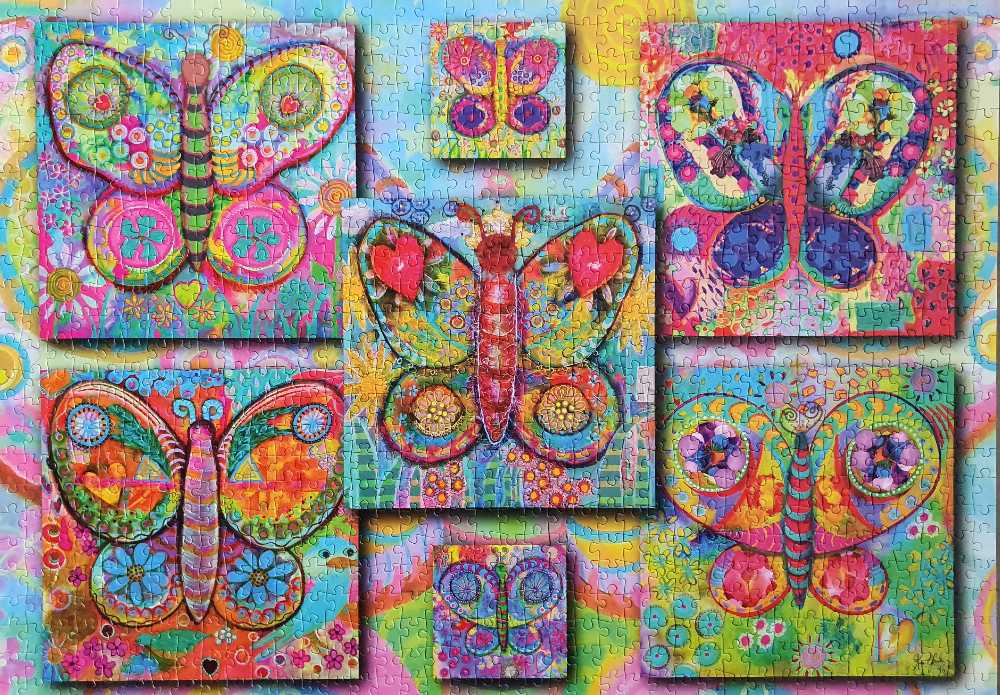 Butterflies - Enjoy Puzzle puzzle collectible [Barcode 5949194020447] - Main Image 2