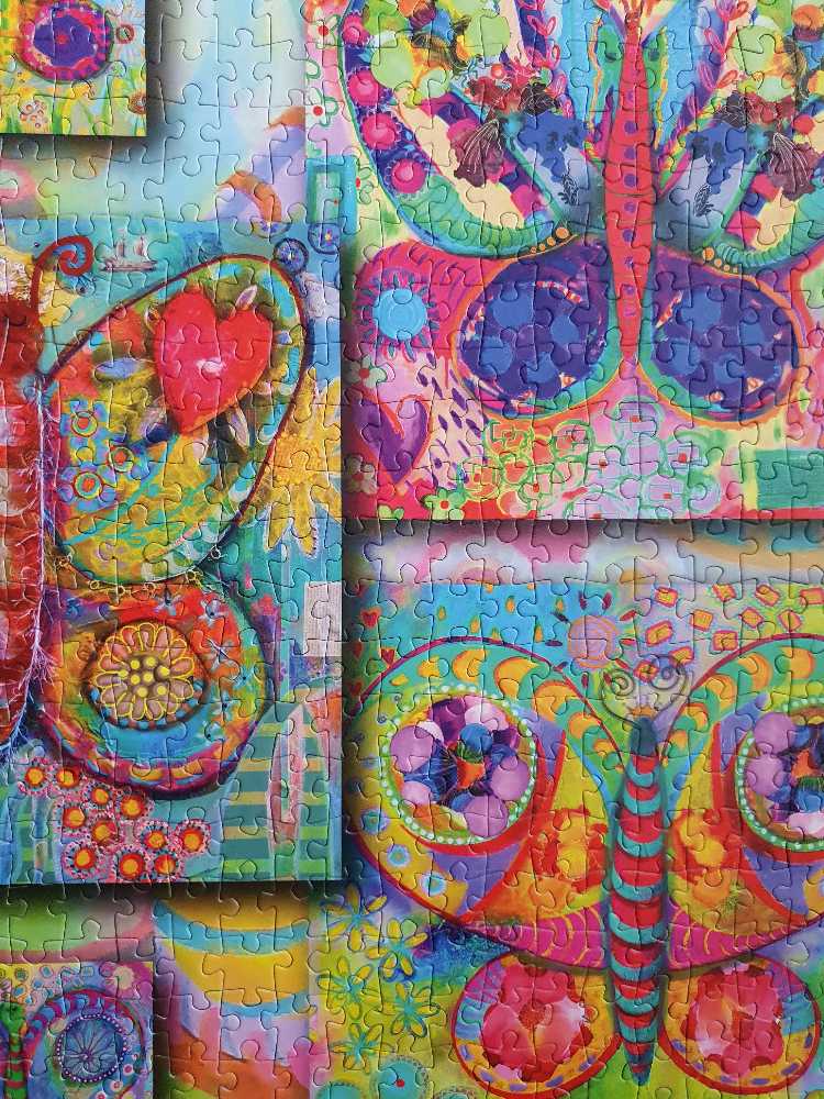 Butterflies - Enjoy Puzzle puzzle collectible [Barcode 5949194020447] - Main Image 4