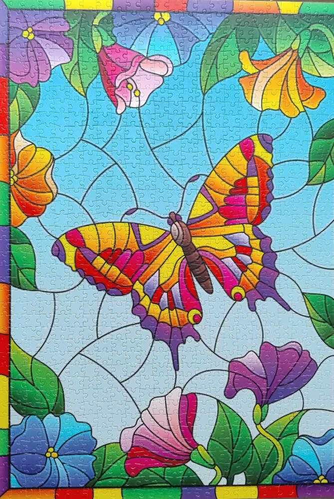 Enjoy: Crystal Butterfly - Enjoy puzzle collectible [Barcode 5949194021208] - Main Image 2