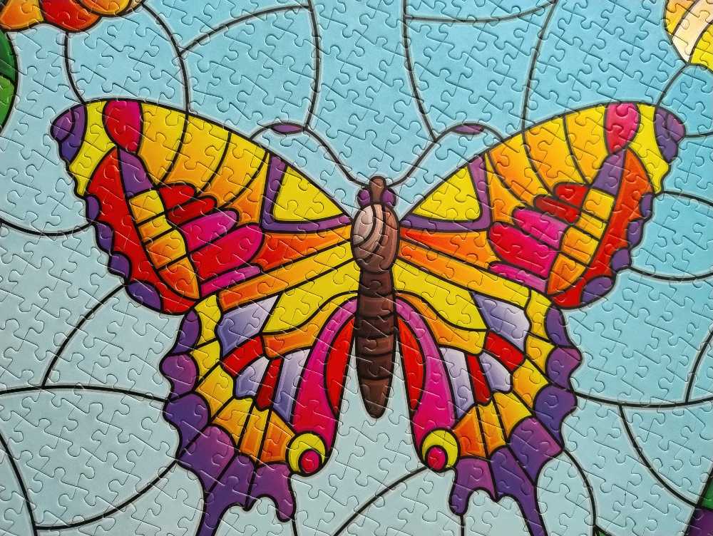 Enjoy: Crystal Butterfly - Enjoy puzzle collectible [Barcode 5949194021208] - Main Image 3