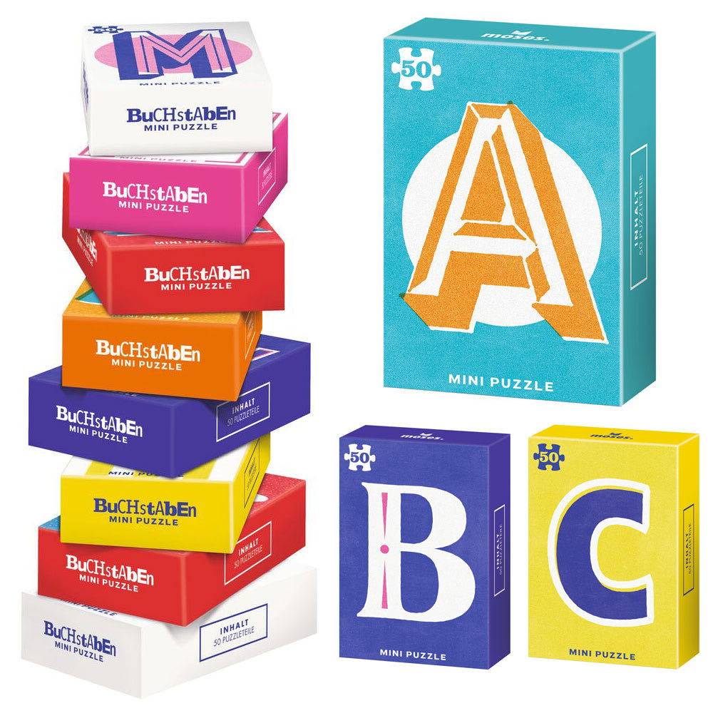 K - Moses Mini Buchstaben - Moses-Verlag puzzle collectible [Barcode 4033477921185] - Main Image 3