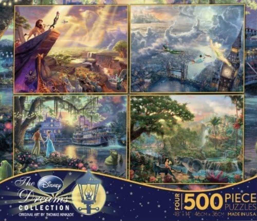 Lion King - Disney Thomas Kinkade puzzle collectible - Main Image 2