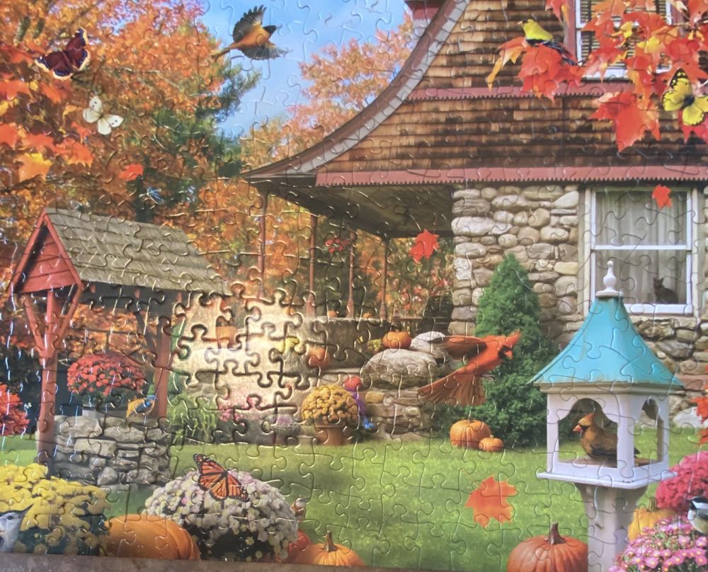 Autumn Well Wishes - Bits & Pieces 300 puzzle collectible [Barcode 192949071330] - Main Image 3