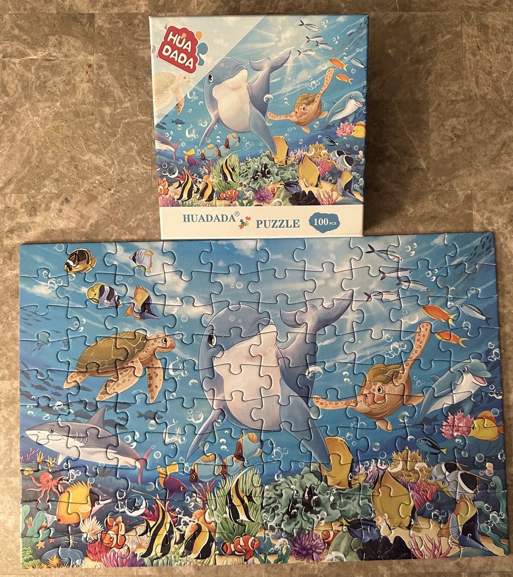 Ocean Jigsaw - Hua Dada puzzle collectible [Barcode 6901213983251] - Main Image 2