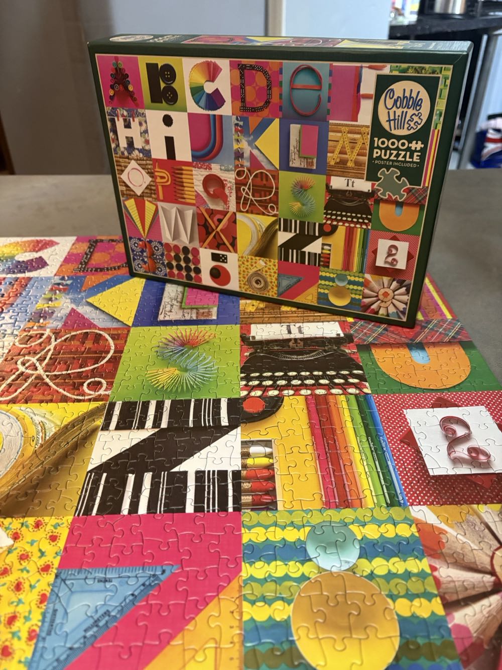 Found Alphabet -SWAPPER - Cobble Hill puzzle collectible [Barcode 625012402651] - Main Image 3