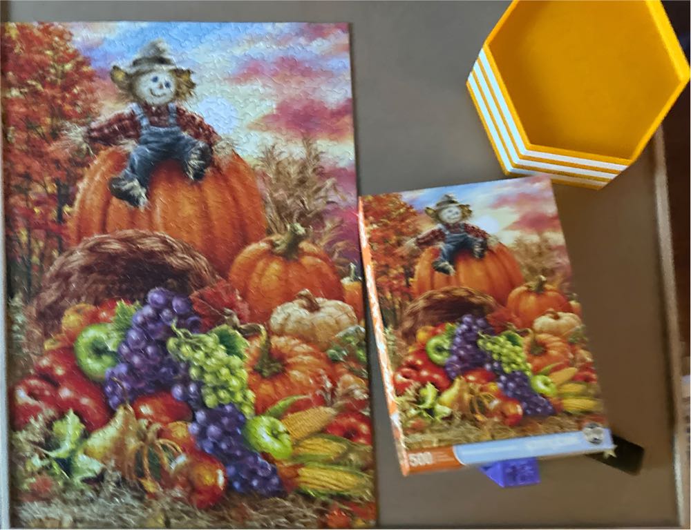 Harvest Cornucopia ✅ - Springbok puzzle collectible [Barcode 091683016631] - Main Image 3